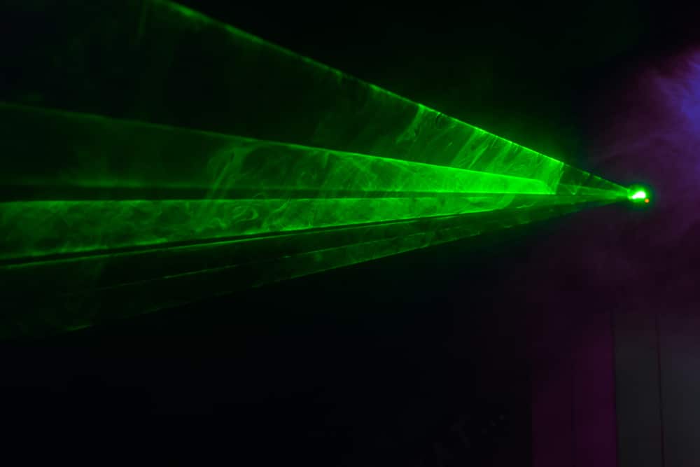 zeleni laser