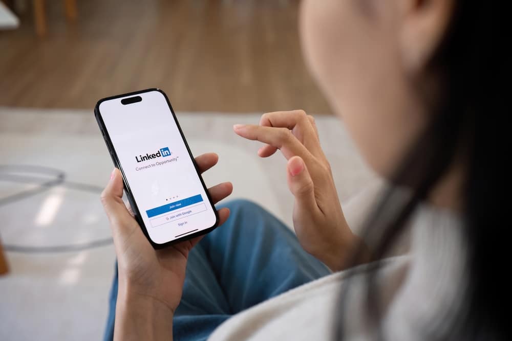 LinkedIn na mobitelu