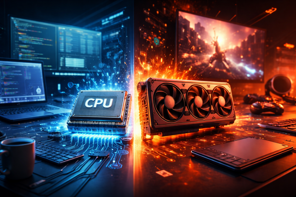 Kako prepoznati je li problem u cpu-u ili u gpu-u